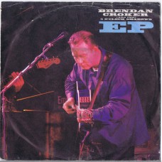 BRENDAN CROKER AND THE 5 O 'CLOCK SHADOWS This Kind Of Life / You Don't Need Me Here (Live) / Railroad Blues (Live) (Silvertone Records ‎ZB 43349) UK 1989 7" PS EP